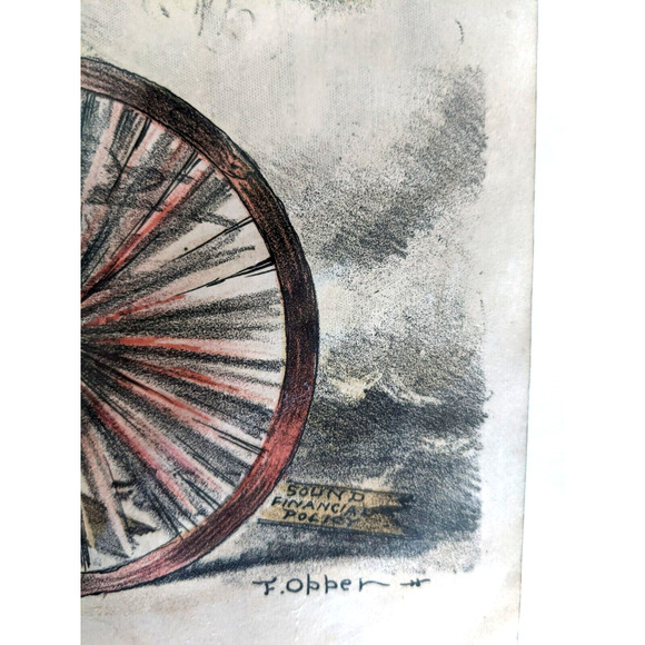 Vintage PUCK Magazine Political Print - Picture 5 of 6